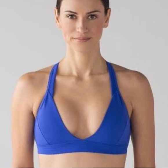 lululemon athletica Other - NWOT Lululemon purple all day breeze bra size 8 WITH PADS